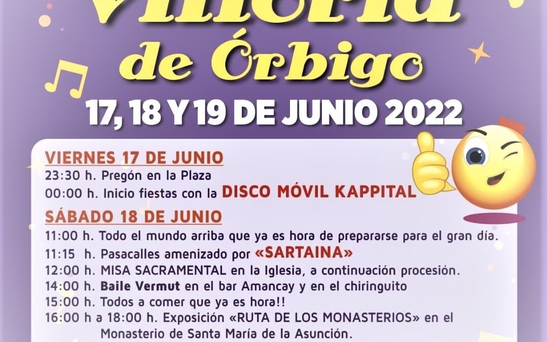 Fiestas Villoria de Órbigo 2022 -Cine Cómico